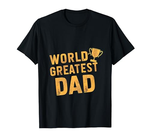 Día del padre más grande del mundo divertido para papá marido papá papá Camiseta