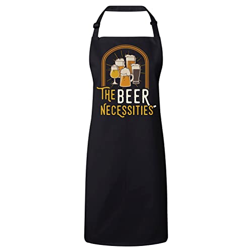 Tablier cuisine noir premium The Beer Necessities pour bar et brasserie