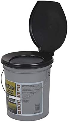 Reliance Luggable Loo Portable Toilet Grey OneSize