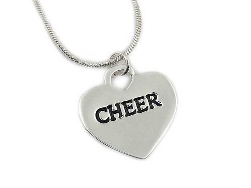Red Rock Designs Cheer Necklace: #1 for Cheerleader, Coach and Team. Why Purchase Another Cheer Trophy?