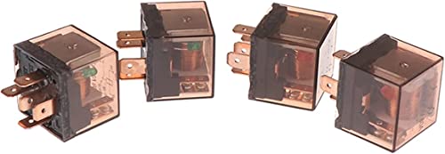 Relé de automóviles impermeable 24V 80A con 5 alfileres para control SPDT 7