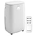 Produktbild OLIMPIA SPLENDID mobiles Klimagerät DOLCECLIMA BREZZA 10 HP WIFI  mit Abluftschlauch (bis 26 qm Raumgröße, 10000 BTU/h Kühlleistung, Heizung, Luftentfeuchter, Ventilator, Fernbedienung, 65 dB)