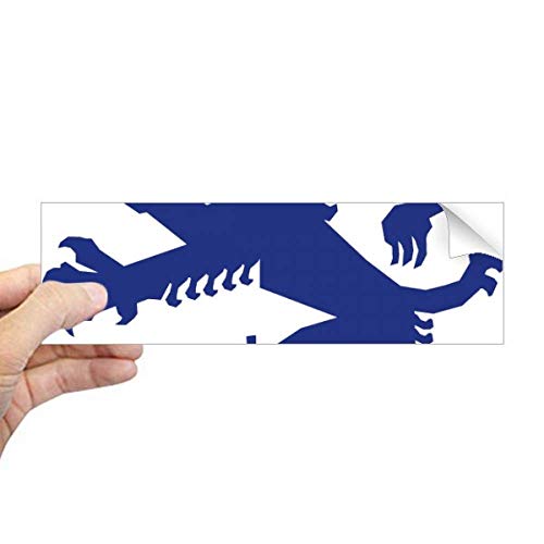 Adhesivo rectangular para ventana motivo bandera de Finlandia pegatina vinilo para ordenador