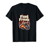 Insignia de Motociclista Vintage Fuel Freak Camiseta