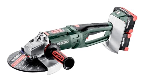 Meuleuse d'angle METABO WPB 36 18 LTX BL 24 230 QUICK 4 batteries 8.0 Ah 18V + Chargeur 613103810 - vue 2