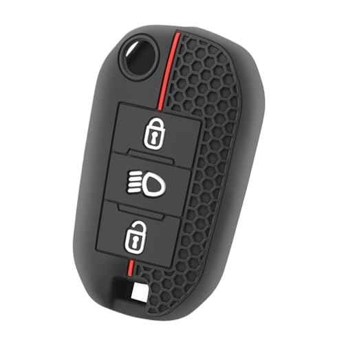 Housse télécommande pour Citroen C3 C4 C5 évitant l'usure des boutons de clé de voiture abîmés
