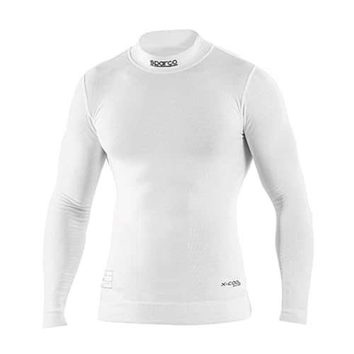 T-Shirt Sparco RW10 Shield Pro Blanc XXL Idéal pour vos Journées Circuit