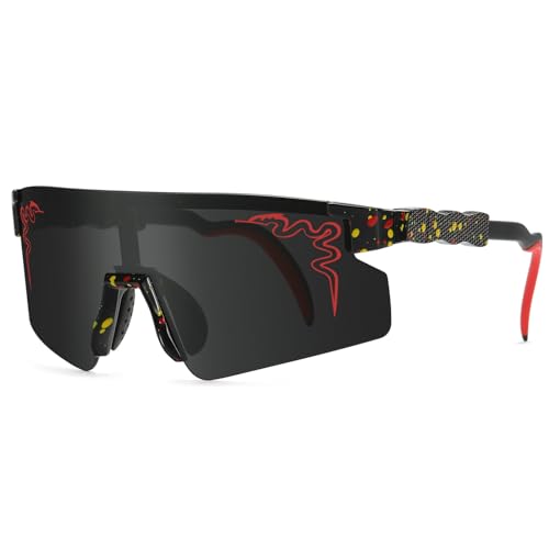 Lunettes de soleil polarisées UV400 enfants lunettes sport baseball