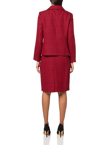 Women's One Button Blazer & Skirt, 2pc Set2