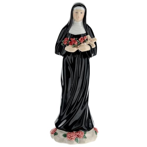 Statua Santa Rita porcellana 20 cm