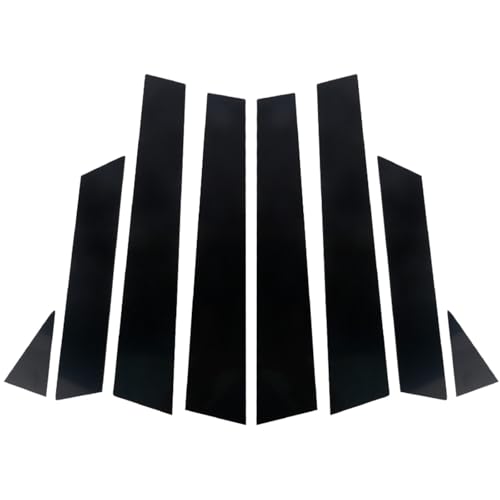 Protection pilier fenêtre voiture noir brillant pour Renault Kadjar