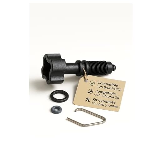 Genérico Llave Llenado Compatible Caldera Roca Victoria 20 Accesorio 122152500 Repuesto Kit Instalación Fácil Durable Compatible NEOBIT 24F BAXIROCA Gas Natural Propano CIUDAD Termocalentador