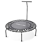 JumpSport Home Fitness Trampoline - Indoor Mini Rebounder Trampoline for Adults - Professional's Choice, Safe & Stable