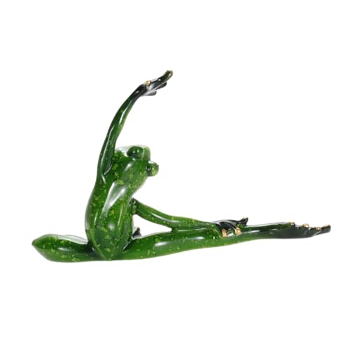 Figurines de collection grenouille : décoration vintage pour étagère et salon