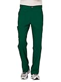 Cherokee Men's Fly Front Pant, Hunter Green, Medium