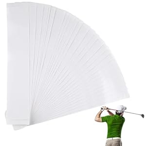 PEASUG 30 PCS Golf Grip Tape, Golf Grip Kit, Golf Club Grip Tape, 2″ X 10″ Golf Club Regripping Kit, Grip Tape for Golf Clubs, Double Sided Grip Tape Golf for Golf Club Regripping