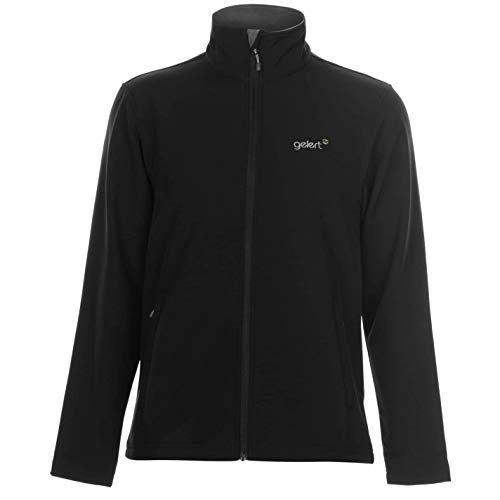 Gelert Hombre Chaqueta Softshell Negro L