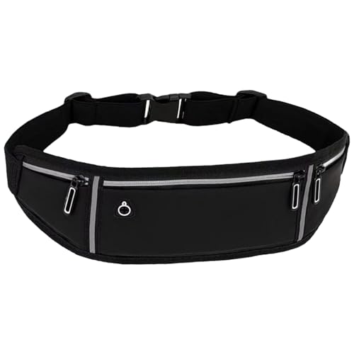 deegbbyi Cinturón para Correr para Teléfono Móvil, Riñonera Elástica, Riñoneras Deportiva Running, Riñonera Impermeable, Riñoneras Deportiva para Hombre Mujer, para Deportes, Ciclismo, Caminar