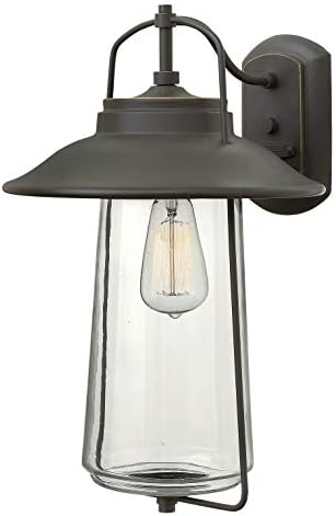 Hinkley Belden Place Transitional One Light Outdoor Large Wall Mount, Oil Rubbed Bronze