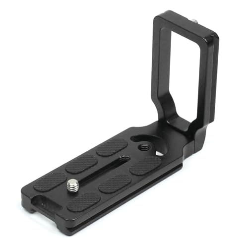 Image of BKN HOT L-Type Quick Release Camera Vertical Plate Dual Camera Bracket Plate Universal SLR Stabilizer Compatible with Canon Nikon Sony DJI Osmo Ronin Zhiyun (L Cam Plate VR2)