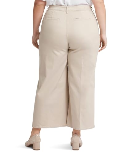 NYDJ Women's Plus Size High-Rise Mona Wide Leg In Feather2