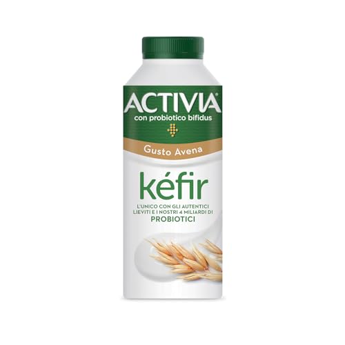 ACTIVIA Kefir Gusto Avena Da Bere Con Probiotico Bifidus E Ricco Di Fermenti Vivi, 320 g