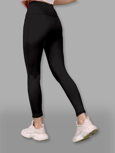 Image of Tight /Pants /Legging with Side Pocket, Stretchy Tights and a high Waist for Women and Girls' use in The Gym,Yoga,Running,Cycling