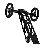 Installation facile : avec une taille de 5 x 11,6 x 6,1 cm et un poids de seulement 166 g, cette roue facile n'ajoute pas de volume inutile à votre vélo.