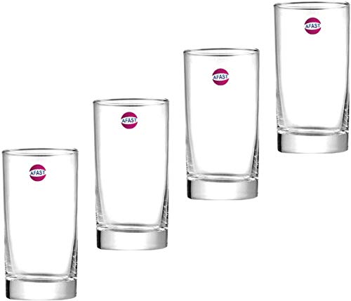 Image of Water /Juice Glasses: Lifting Your Sips to Unforgettable Moments, Glass, Clear, Pack of 4- T2