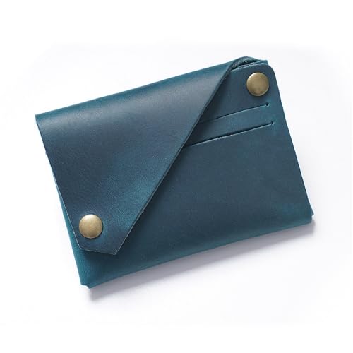 Vintage Coin Purse Mini Coin Card Holder(Blue)