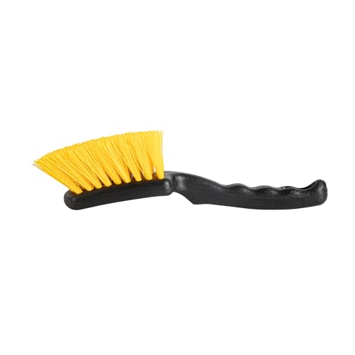 Restaurantware-Clean Tek Professional 10.24 Inch Utility Brush, 1 Heavy-Duty Scrub Brush - Plastic Bristles, Ergonomic Handle, Black Plastic Cleaning Scrub, Ideal for Indoor and Outdoor Cleaning by Restaurantware - Image 9