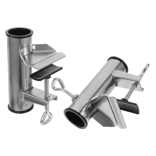 Support de parasol réglable avec pince de fixation stable pour table et cour - 2