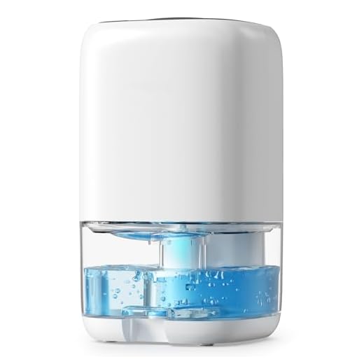 CONOPUPlus Deshumidificador 1000ML, Deshumificadores de Humedad con LED de 7 Colores, Compacto, Silencioso y Eficiente para Espacios Pequeños, Ideal para Baño, Armario