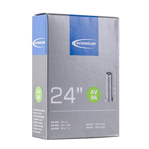 Schwalbe Inner Tube AV9A - Black, 24
