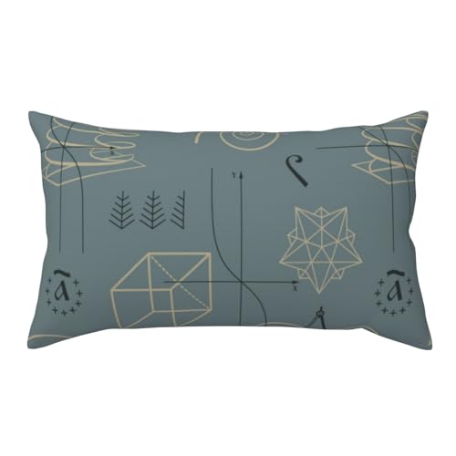 VOSERY Fundas de almohada tamaño King, fundas de almohada de microfibra de 20 x 36 pulgadas, fundas de almohada cuadrantes con cremallera, resistentes a las arrugas, resistentes a las manchas