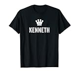 Kenneth the King / Crown & Name Design / Men Called Kenneth T-Shirt