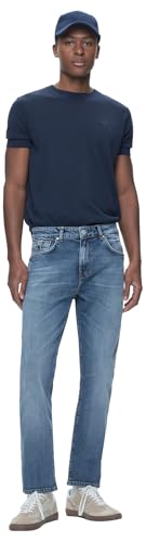 LTB Jeans Joshua 200 dżinsy w kolorze niebieskim Mid Rise wyprodukowane z mieszanki bawełny, rozmiar 28, 30, niebieski, 28W / 30L