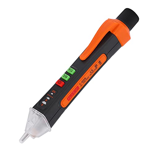 Image of Voltage Tester Non-Contact AC 12-1000V, Electrical Tester Pen with LED Flashlight and Infrared Pointing Function for Live Wire Detection, Circuit Tester for Home Outlet & Automotive Use