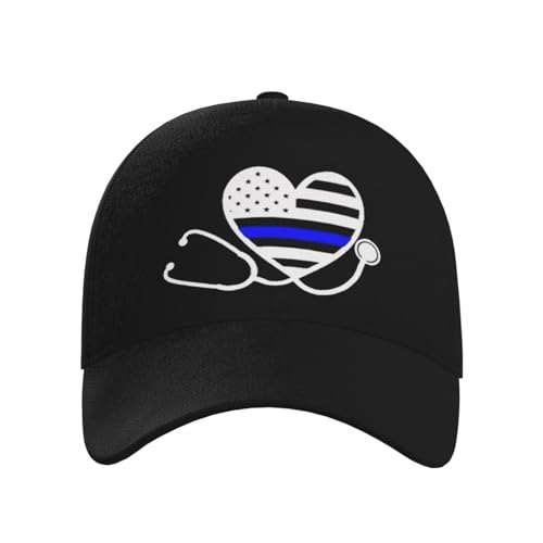 Nurses Police Wife Baseball Hats for Men and Women - Classic Adjustable Hats2