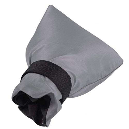 1 Piece Outdoor Faucet Cover Socks Faucet Freeze Protection Socks Insulated Faucet Sock Waterproof Faucet Covers for Winter(Grey,5.9
