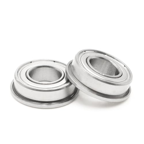 Cojinetes F686ZZ de alta precisión con brida de acero templado pack de 10