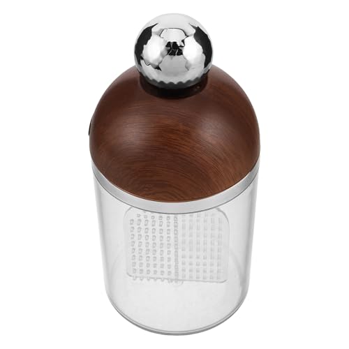 Mousseur automatique visage en bois de noyer pour la routine du matin