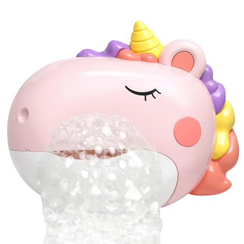 JONEG Bath Bubble Machine Automatic Bubble Maker for Kids Age 3+