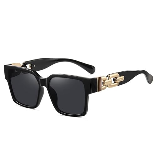 Lunettes de soleil carrées vintage rétro pour femmes et hommes