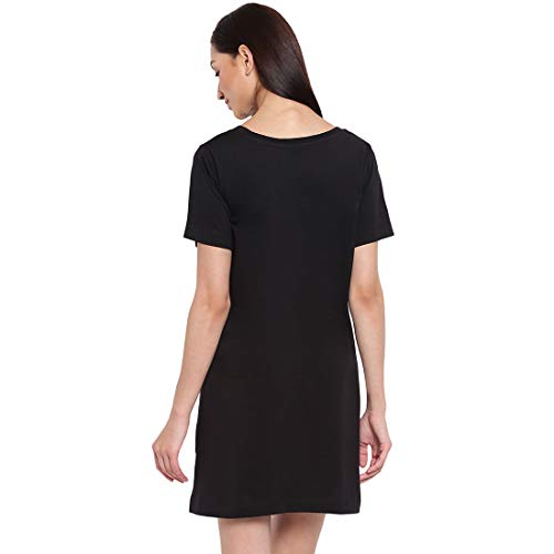Image of Enamor Essentials E061 Women Night Dress Cotton Tunic Tee