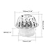 Roof Floor Drain,SAFYY 304 Stainless Steel Roof Drain Dome,Balcony Roof Dome Drain Cover,Yard Outdoor Anti Blocking Strainer,Gardens Gutter Cleaning Tool,Rain Bucket Drainage Parts (2, 83mm/3.3