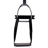 Ideal fÃ¼r den Einsatz bei Shows und Ausritten, rutscht diese tragbare Halterung leicht in die meisten SteigbÃ¼gel, um eine einfache Montage zu ermÃglichen.