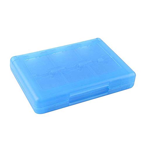 Gatuida28 in 1 Game Card Case Box for NDS NDSI NDSILL 2DS 3DSLL/ XL (Blue)