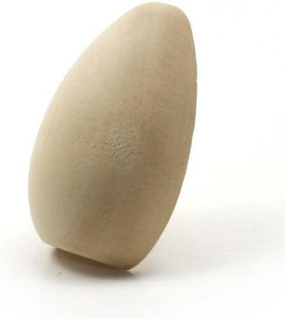 Mylittlewoodshop - Pkg of 12 - Egg Split - 2 inches Tall and 5/8 inches Thick Unfinished Wood(WW-CPE100-12) - Image 3