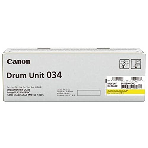 Canon 034 - Gelb - TrommeL-Kit - F?r Imageclass Mf810cdn, Mf820cdn, Imagerunner 1435i, 1435if, C1225, C1225if